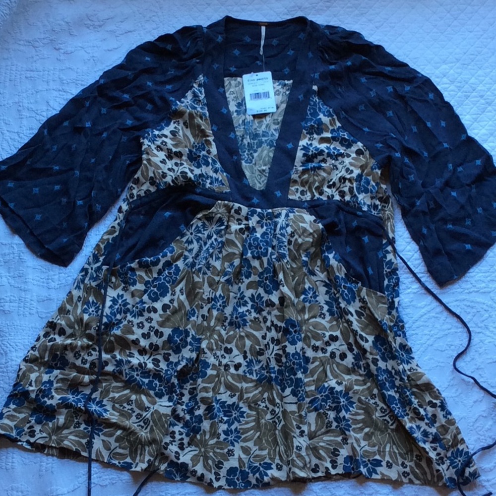 Free People boho tunic dress - XS - Picture 1 of 7